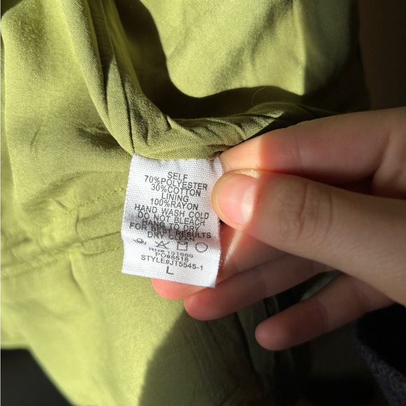 Floral Green Quilted Jacket - Picture 9 of 12